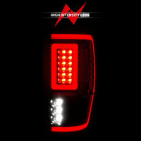 ANZO 19-22 Ford Ranger Full LED Taillights w/ Lightbar Sequential Signal Black Housing/Clear Lens - Burkken Auto Parts