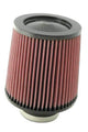 K&N Round Tapered Universal Air Filter 3 inch Flange 6 inch Base 5 inch Top 6 inch Height - Burkken Auto Parts
