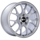 BBS CH-R 19x9.5 5x112 ET45 Brilliant Silver Polished Rim Protector Wheel -82mm PFS/Clip Required - Burkken Auto Parts