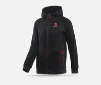 Akrapovic Mens Corpo Zip Hoodie Black - Large - Burkken Auto Parts