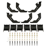 Westin 25-26 Toyota 4Runner PRO TRAXX 4 Oval Nerf Step Bars - Semi-Gloss Black