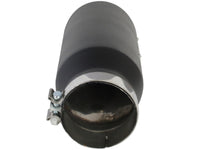 aFe MACH Force-XP 409 SS Right Side Single Wall Exhaust Tip 5in Inlet x 7in Outlet x 15in L - Burkken Auto Parts
