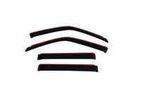 AVS 98-18 Lincoln Navigator Ventvisor In-Channel Front & Rear Window Deflectors 4pc - Smoke - Burkken Auto Parts