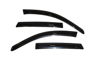 AVS 03-08 Pontiac Vibe Ventvisor Outside Mount Window Deflectors 4pc - Smoke - Burkken Auto Parts