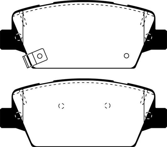 EBC 2017+ Kia Cadenza 3.3L Greenstuff Rear Brake Pads - Burkken Auto Parts