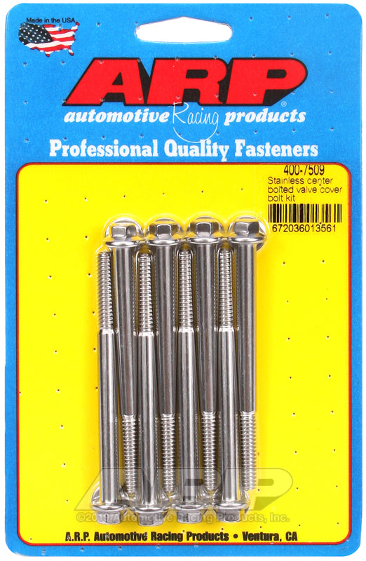 ARP SS Center Bolted Valve Cover Bolt Kit - Burkken Auto Parts