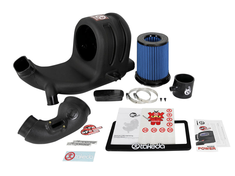 aFe Takeda Momentum Pro 5R Cold Air Intake System 15-18 Honda Fit I4-1.5L - Burkken Auto Parts