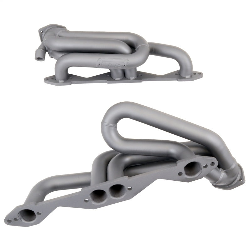 BBK 96-98 GM Truck SUV 5.0 5.7 Shorty Tuned Length Exhaust Headers - 1-5/8 Titanium Ceramic - Burkken Auto Parts