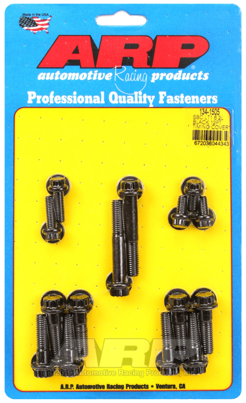ARP SBC LT1 6.2L 12pt Timing Cover Bolt Kit - Burkken Auto Parts