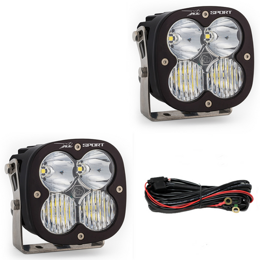 Baja Designs Jeep JL/JT Rubicon Steel Bumper LED Light Kit XL Sport - Burkken Auto Parts
