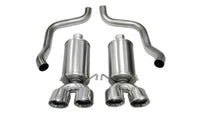 Corsa 2005-2007 Chevrolet Corvette C6 6.0L V8 Polished Xtreme Axle-Back Exhaust - Burkken Auto Parts