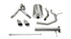 Corsa 2005-2006 Chevrolet SSR 5.3L V8 Polished Sport Cat-Back Exhaust - Burkken Auto Parts
