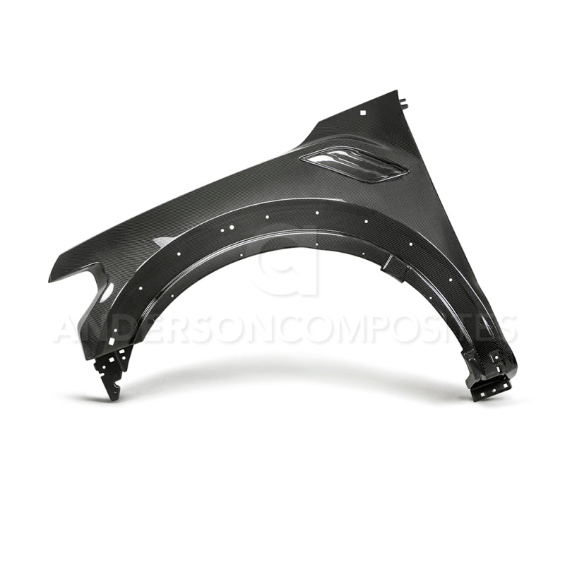 Anderson Composites 17-18 Ford Raptor Type-OE Carbon Fiber Fenders w/ Vents - Burkken Auto Parts