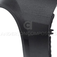 Anderson Composites 10-13 Chevrolet Camaro Type-OE Fenders - Burkken Auto Parts