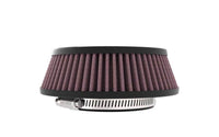K&N Universal Rubber Filter 0.75in FLG 4.0625in OD 2.1875in Height - Burkken Auto Parts