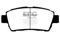 EBC 11-15 Scion IQ 1.3 Greenstuff Front Brake Pads - Burkken Auto Parts