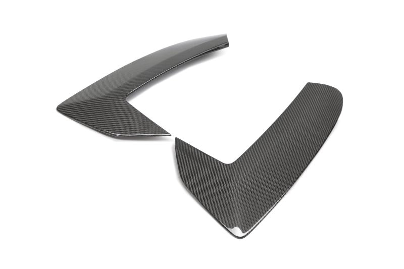 Anderson Composites 20-21 Chevrolet Corvette C8 Stingray Carbon Fiber Side Scoops - Burkken Auto Parts