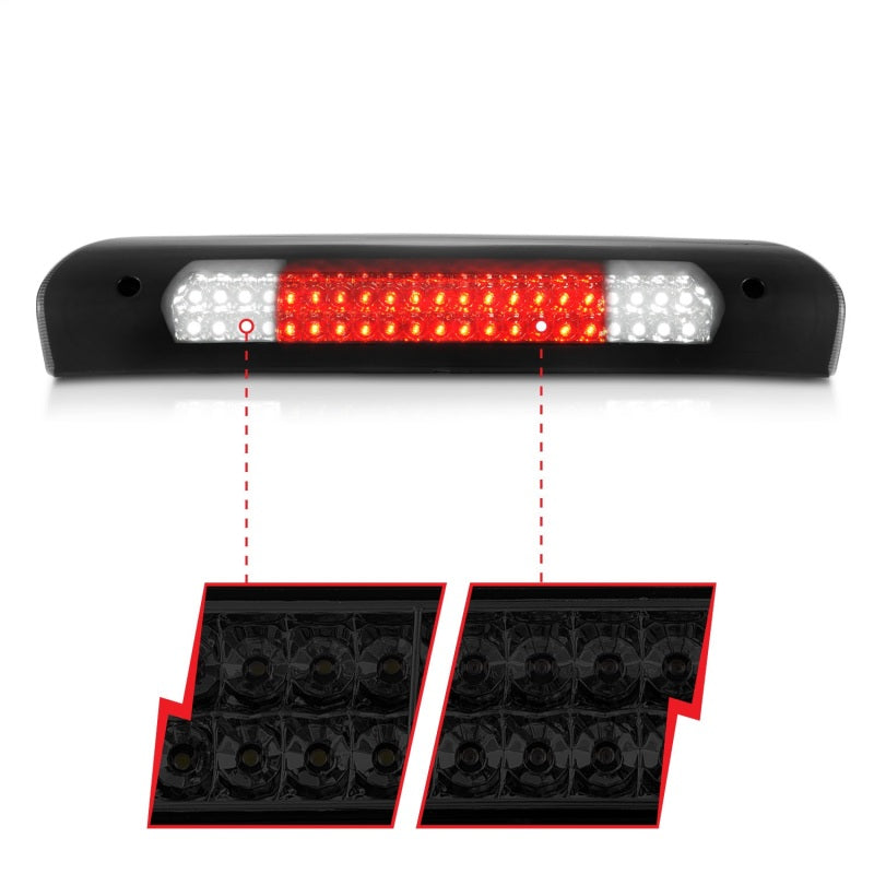 ANZO 2002-2008 Dodge Ram 1500 LED 3rd Brake Light Smoke B - Series - Burkken Auto Parts
