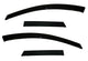 AVS 10-13 Mazda 3 (5 Door Sport) Ventvisor Outside Mount Window Deflectors 4pc - Smoke - Burkken Auto Parts
