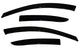 AVS 10-13 Mazda 3 Ventvisor Outside Mount Window Deflectors 4pc - Smoke - Burkken Auto Parts