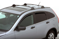 AVS 07-11 Honda CR-V Ventvisor In-Channel Front & Rear Window Deflectors 4pc - Smoke - Burkken Auto Parts