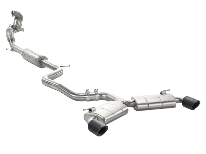 Akrapovic 13-17 Volkswagen Golf GTI (VII) Evolution Line w/ Cat (Titanium) w/ Carbon Tips - Burkken Auto Parts