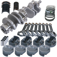 Eagle Ford 351W 4.000in Crank 6.250in I-Beam Rods -20cc Inv Dome 4.040in Pistons Balanced Assembly - Burkken Auto Parts