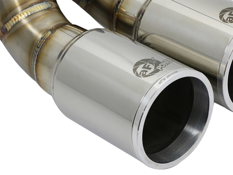 aFe Power 13-14 Porsche Cayman S / Boxster S Polish Exhaust Tip Upgrade - Burkken Auto Parts