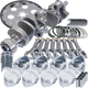 Eagle Chevy LT1350 1Pc 3.750in Crank 5.700in I-Beam Rods 4.060in Pistons 168 Tooth FP Blncd Assembly - Burkken Auto Parts