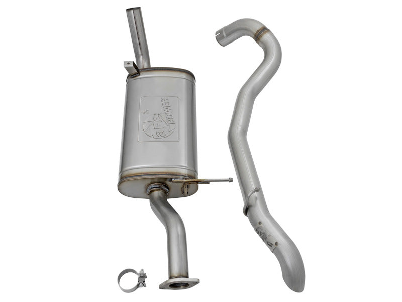 aFe MACHForce XP 3in SS Cat-Back Hi Tuck Exhaust 97-16 Nissan Patrol (Y61) I6-4.8L - Burkken Auto Parts