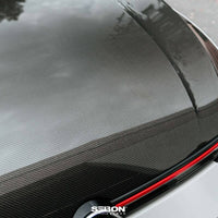 Seibon 22-23 Volkswagen Golf GTI/R OEM Style Carbon Fiber Hood - Burkken Auto Parts