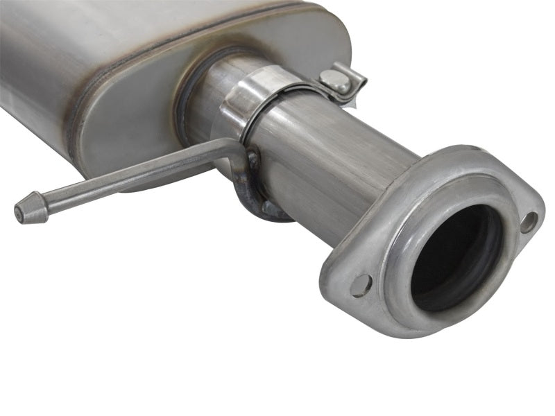 aFe Rebel Series CB 3in Middle Side Exit SS Exht w/ Black Tips 15-17 Chevy Colorado / GMC Canyon - Burkken Auto Parts