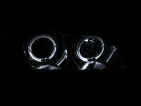 ANZO 2000-2004 Infiniti I30 Projector Headlights w/ Halo Chrome - Burkken Auto Parts