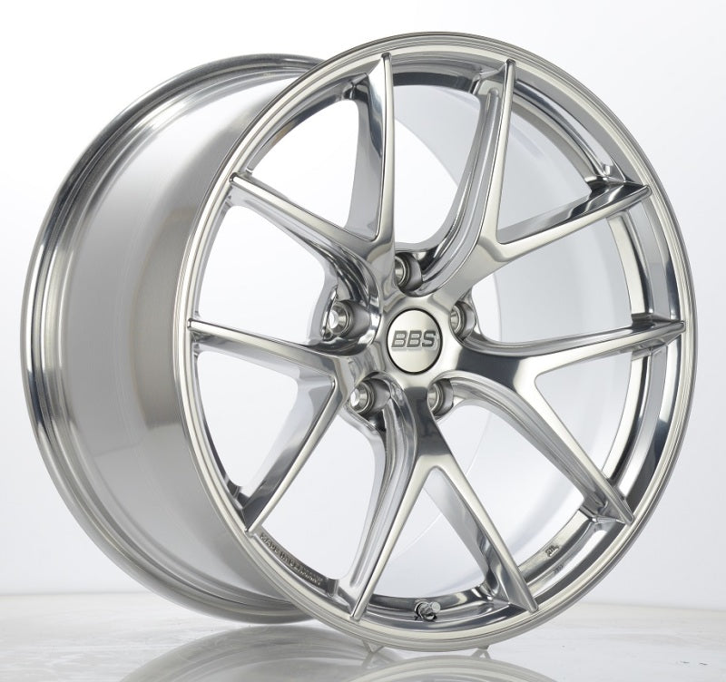 BBS CI-R 19x9 5x120 ET44 Ceramic Polished Rim Protector Wheel -82mm PFS/Clip Required - Burkken Auto Parts