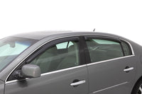 AVS 06-12 Buick Lucerne Ventvisor Outside Mount Window Deflectors 4pc - Smoke - Burkken Auto Parts