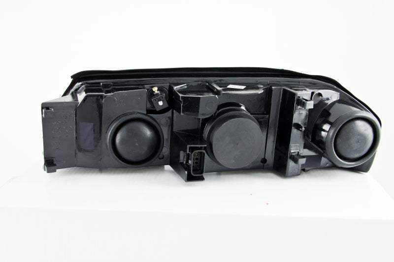 ANZO 2000-2005 Chevrolet Impala Projector Headlights w/ Halo Black - Burkken Auto Parts