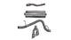Corsa 2015-2020 GMC Yukon Denali XL 6.2L V8 3in Cat-Back Single Side Exit Twin 4in Polished Tips - Burkken Auto Parts