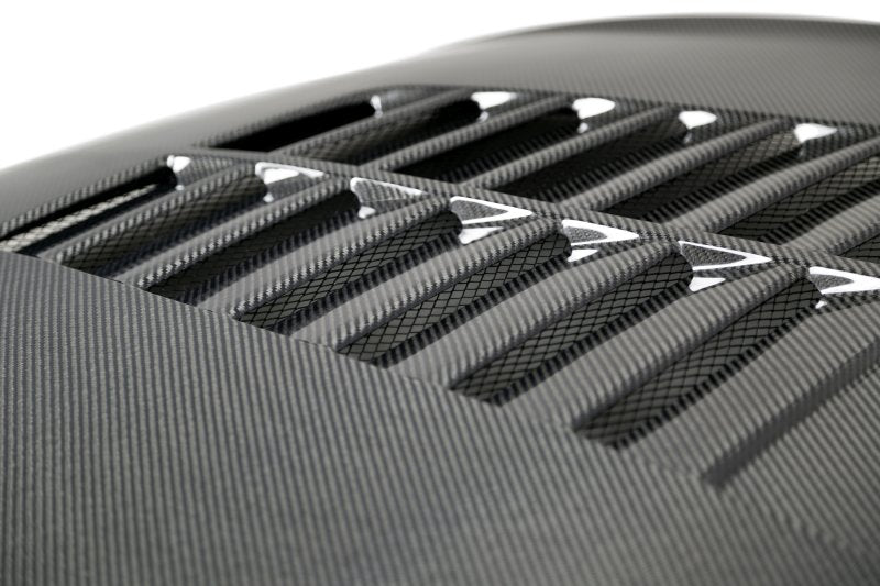 Anderson Composites 18-19 Ford Mustang Double Sided Type-GT5 Carbon Fiber Hood - Burkken Auto Parts