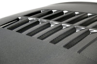 Anderson Composites 18-19 Ford Mustang Double Sided Type-GT5 Carbon Fiber Hood - Burkken Auto Parts