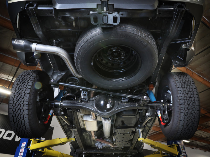 aFe 2024 Toyota Tacoma L4 2.4L Apollo Series 2.5-3in 409 SS Steel Cat-Back Exhaust w/Black Tips - Burkken Auto Parts