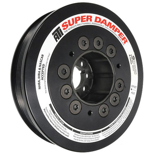 ATI Damper - 6.570in - Steel - 6 Grv - Audi - High HP - Race Version - Burkken Auto Parts