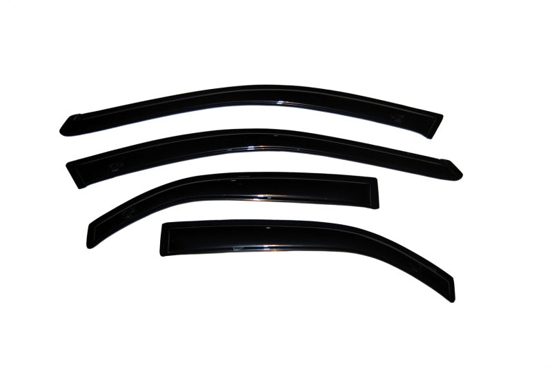 AVS 02-06 Toyota Camry Ventvisor Outside Mount Window Deflectors 4pc - Smoke - Burkken Auto Parts