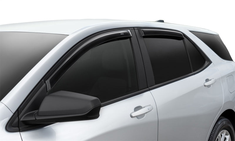 AVS 16-18 Hyundai Tucson Ventvisor In-Channel Front & Rear Window Deflectors 4pc - Smoke - Burkken Auto Parts