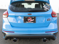 aFe Takeda 3in 304 SS Axle-Back Exhaust System w/ Blue Flame Tip 16-18 Ford Focus RS 2.3L (t) - Burkken Auto Parts