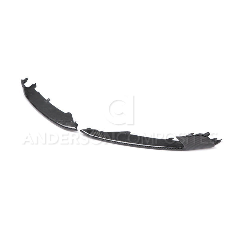 Anderson Composites 15-20 Ford Mustang GT350/GT350R Carbon Fiber Turn Signal Bezels - Burkken Auto Parts