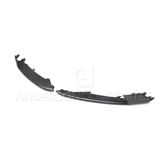 Anderson Composites 15-20 Ford Mustang GT350/GT350R Carbon Fiber Turn Signal Bezels - Burkken Auto Parts
