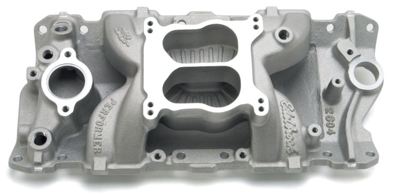 Edelbrock Intake Manifold Performer Air-Gap S/B Chevy 87-95 STD Flange/Sprdbore - Burkken Auto Parts