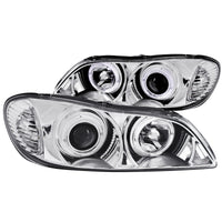 ANZO 2000-2004 Infiniti I30 Projector Headlights w/ Halo Chrome - Burkken Auto Parts