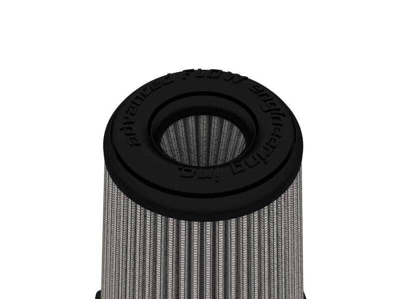 aFe MagnumFLOW Pro DRY S Air Filter 3-1/2in F x 5in B x 3-1/2in T x 6in H - Burkken Auto Parts