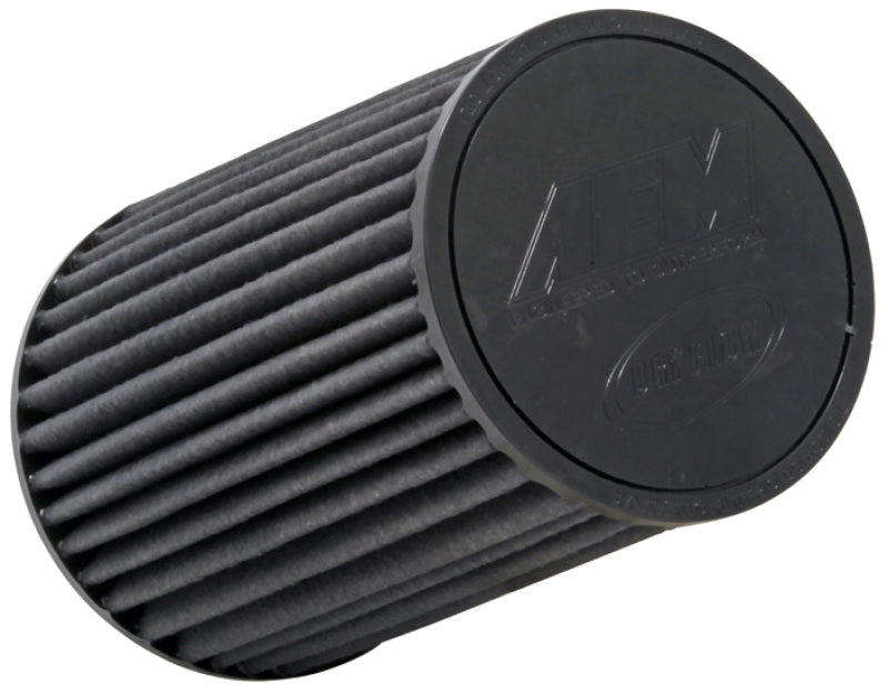 AEM Dryflow Conical Air Filter 2.75in Flange ID / 6in Base OD / 5.125in Top OD / 9.125in Height - Burkken Auto Parts